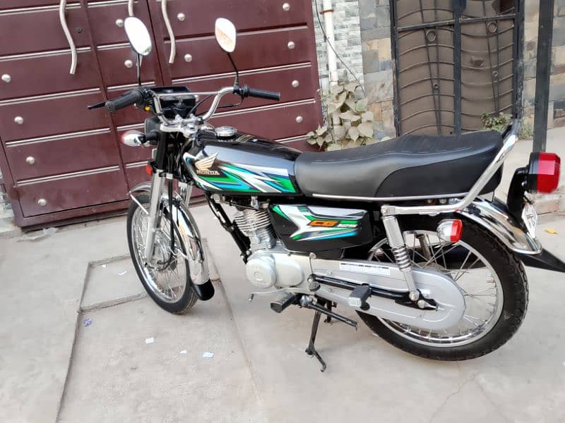 HONDA CG 125 2023 ALL PUNJAB REGISTER 7