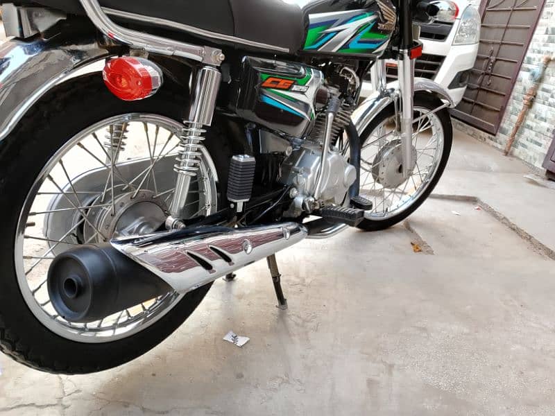 HONDA CG 125 2023 ALL PUNJAB REGISTER 8