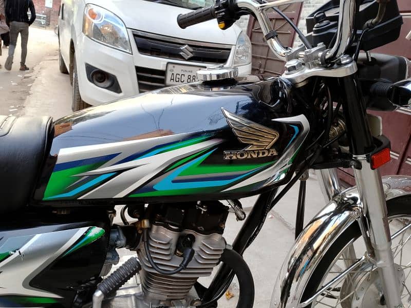 HONDA CG 125 2023 ALL PUNJAB REGISTER 11