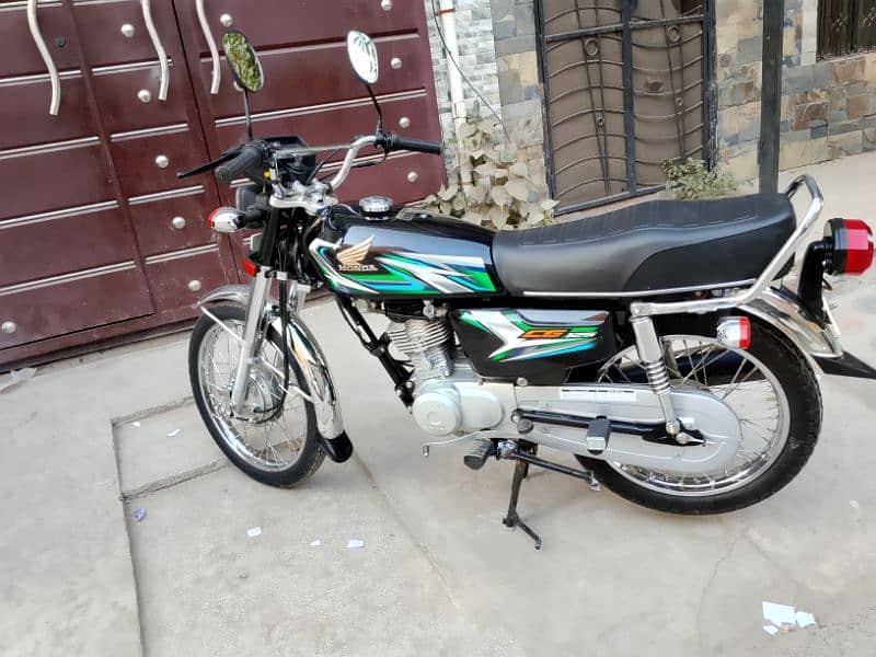 HONDA CG 125 2023 ALL PUNJAB REGISTER 13