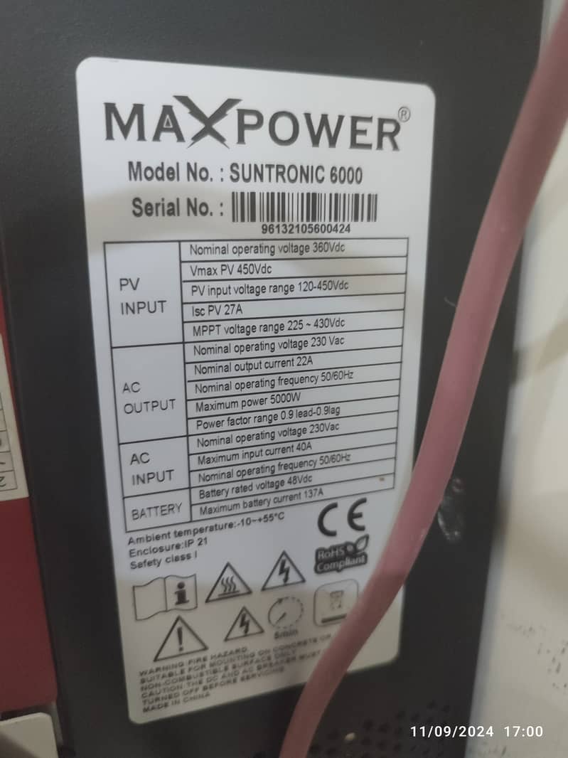 Maxpower Hybrid UPS 4