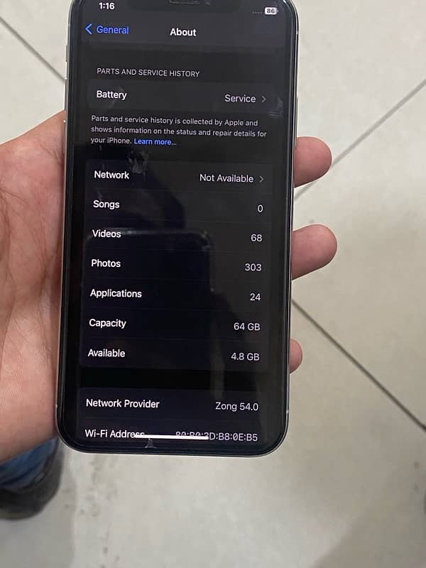 iPhone X 64GB Non PTA 7