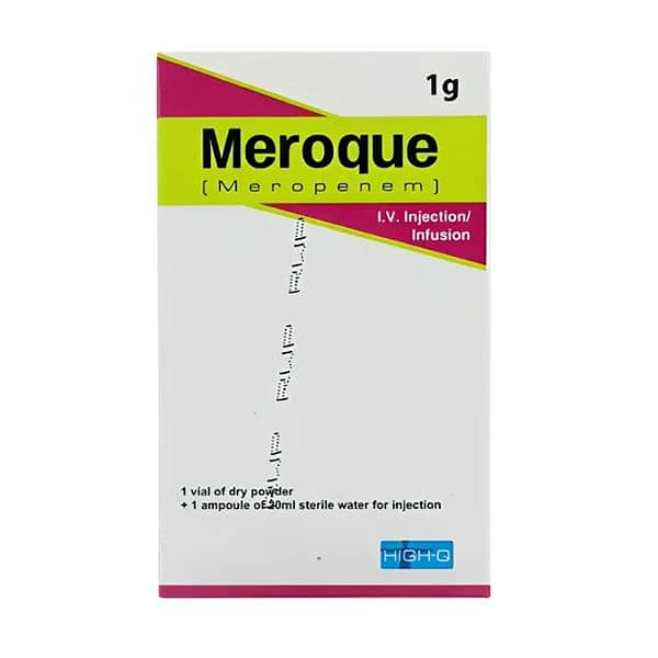 Inj. Meroque (Meropenum) 1G - IV infusion 0