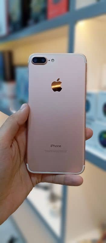 iPhone 7 plus PTA Approved Pink 128GB 0