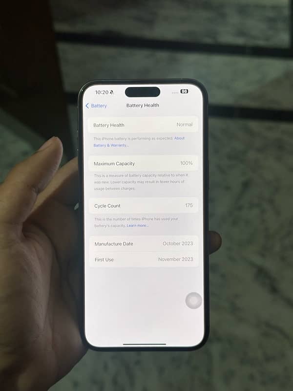 iphone 15pro Max Natural Titanium Non-PTA (256 GB) 6