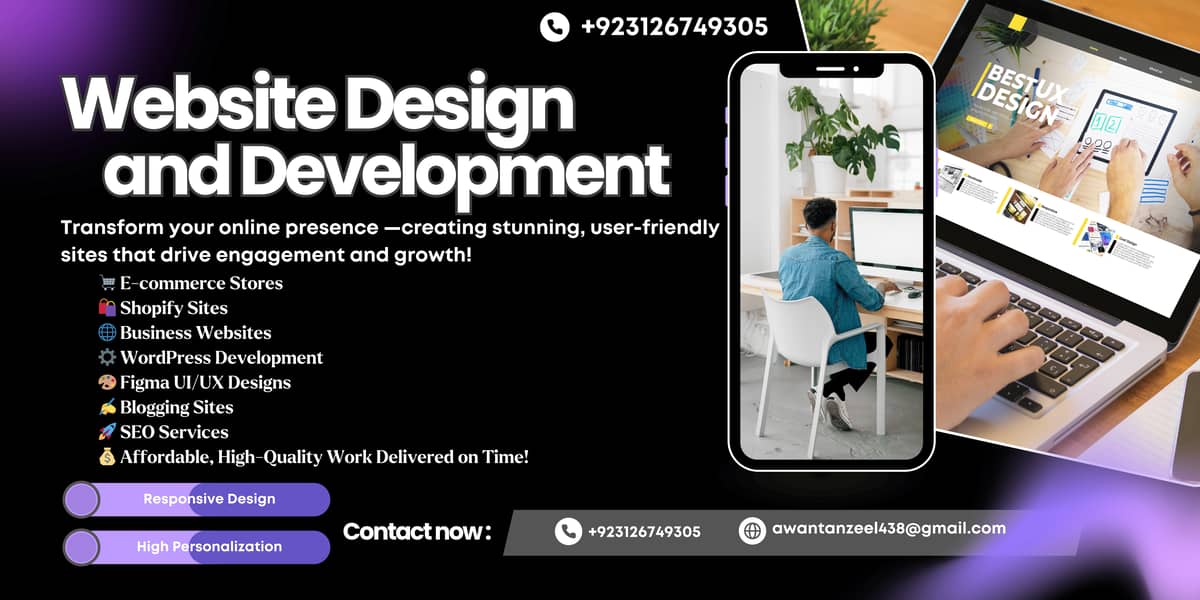 "Stunning Website Design & Development Services" 0