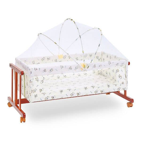 Tinnies Wooden Cot – Brown 7