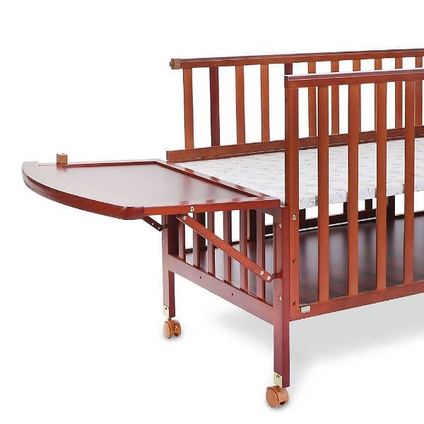 Tinnies Wooden Cot – Brown 9