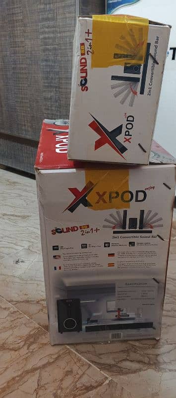 xpot sound bar woofer 2