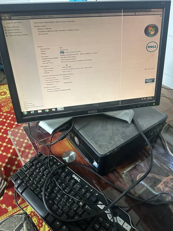 dell desktop PC with 19inch LCD 2