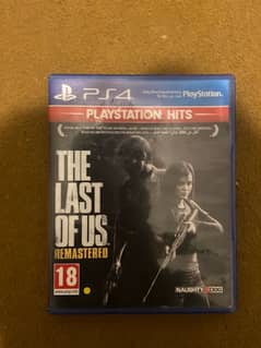 PS4 the last of us remastered 100% working and fine