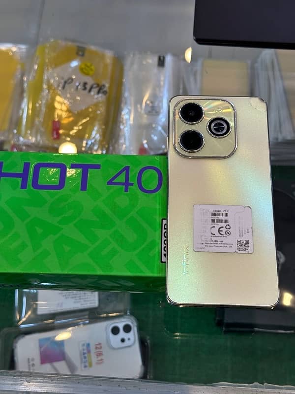 INFINIX HOT 40i 8+8 GB RAM 128 GB Memory with box condition 10/9 7