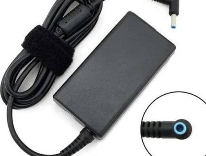 HP pavillion blue pin laptop charger 65W 1