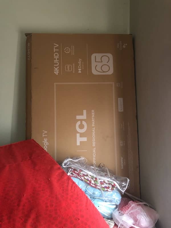 TCL 65” SMART LED WITH CONSOLE 6