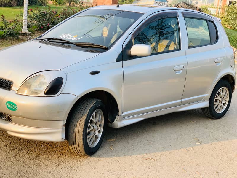 Toyota Vitz 1999 import 2013 registration 2020 3