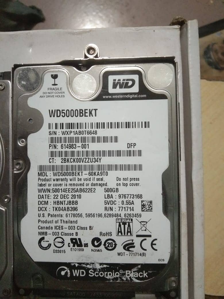 laptop hard disk 500gb . 750 gb . 350 gb(03166818996) 0