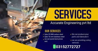 Laser Cutting amd Engineering services