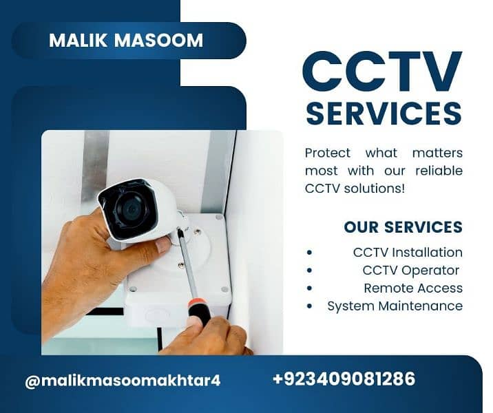 CCTV Camera installation and Service 1