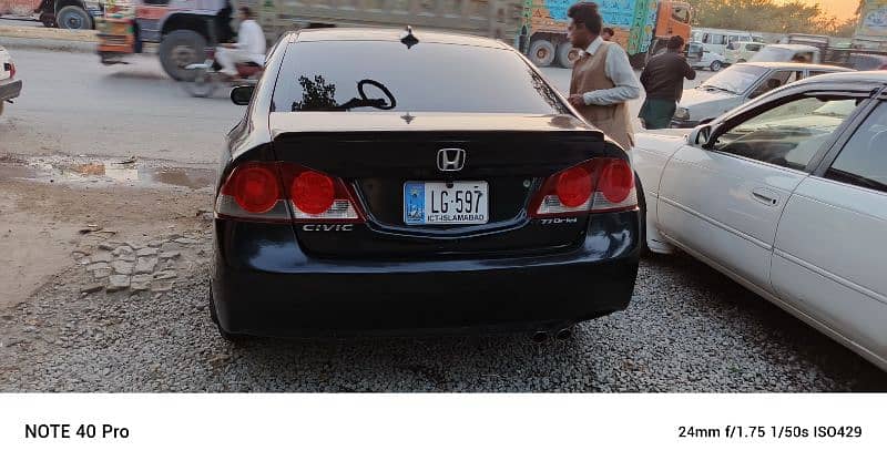 urgent sale Honda Civic Prosmetic 2007. left back digi sylagi hay thori 2