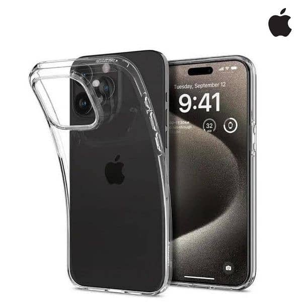 Transparent Tough Case Mobile Cover - 1 Pcs 2