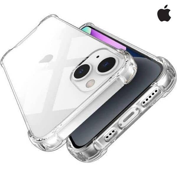 Transparent Tough Case Mobile Cover - 1 Pcs 3