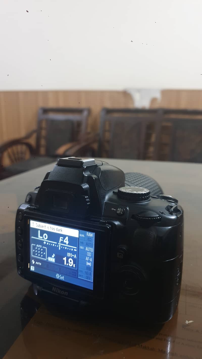 DSLR Nikon D5000 10×10 Condition 5