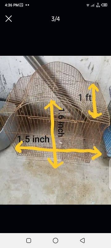 BIG CAGE FOR BIRDS in low price 1