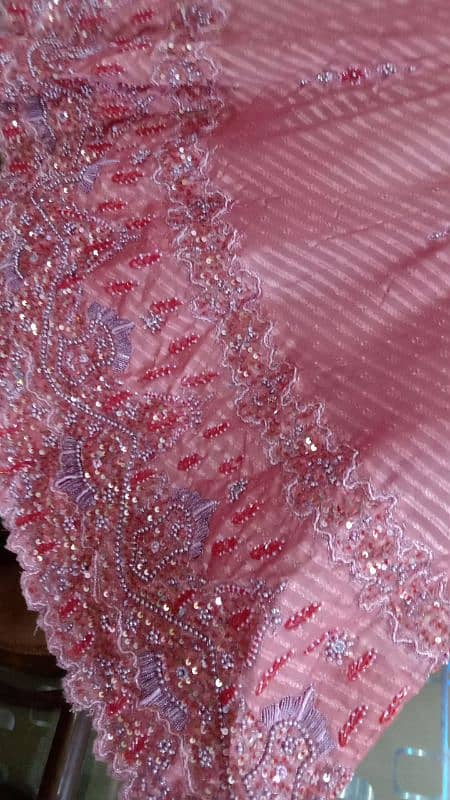 new indian style lahenga full embroidery design new color light pink 4