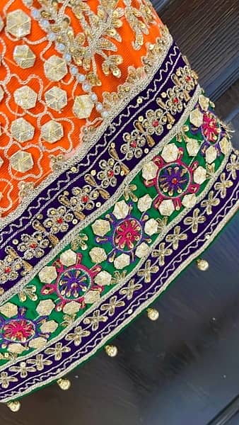 latest mehndi dress for sale 3pc 5