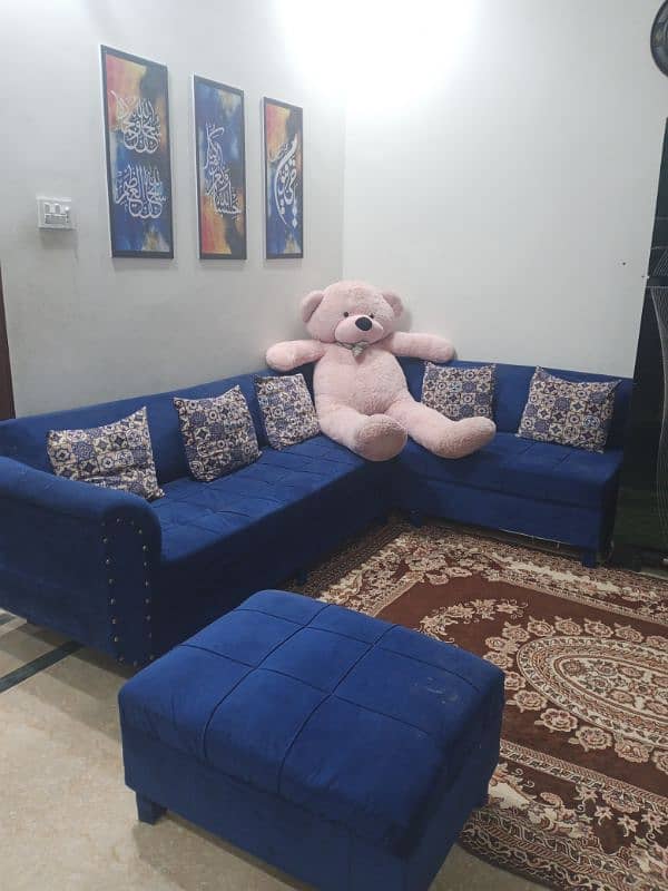 seven seater L shaped sofa 3