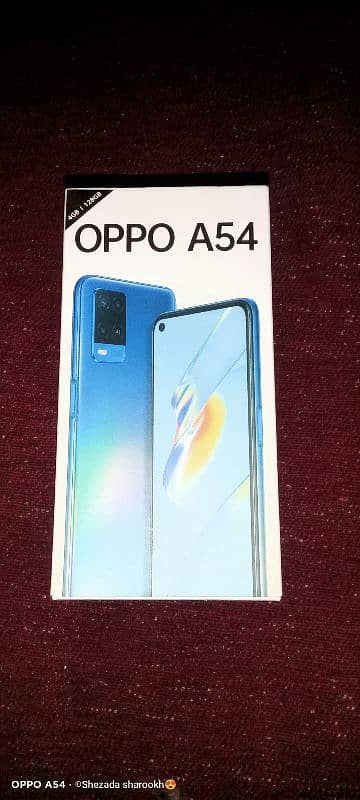 oppo A54 complete box 4