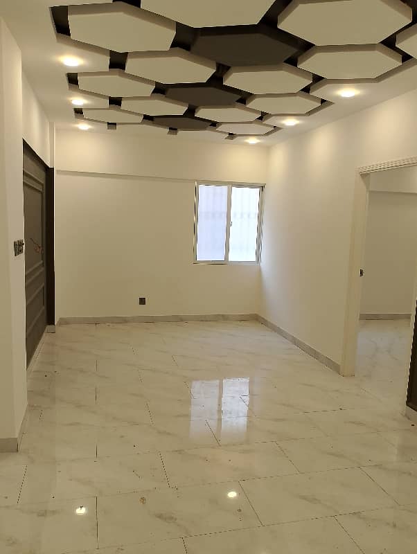 NEW FULLY RENOVATED 3 BED DD FLAT FOR SALE IN Rufi apartment Gulshan E Iqbal Block 13D2 10