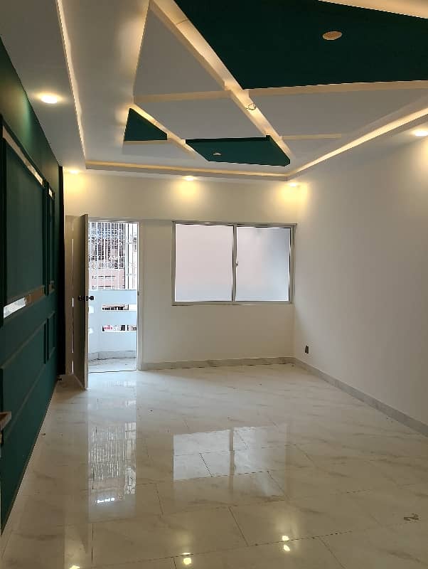 NEW FULLY RENOVATED 3 BED DD FLAT FOR SALE IN Rufi apartment Gulshan E Iqbal Block 13D2 11