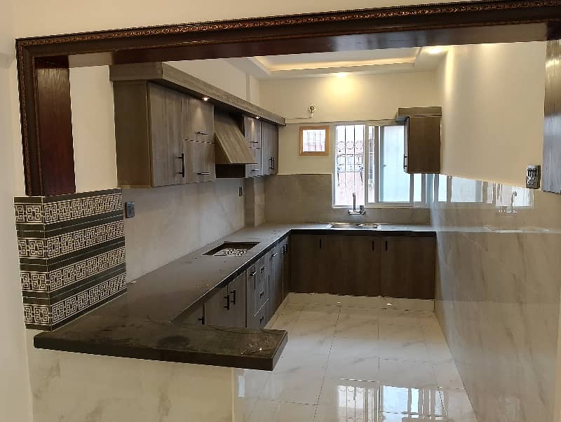 NEW FULLY RENOVATED 3 BED DD FLAT FOR SALE IN Rufi apartment Gulshan E Iqbal Block 13D2 18