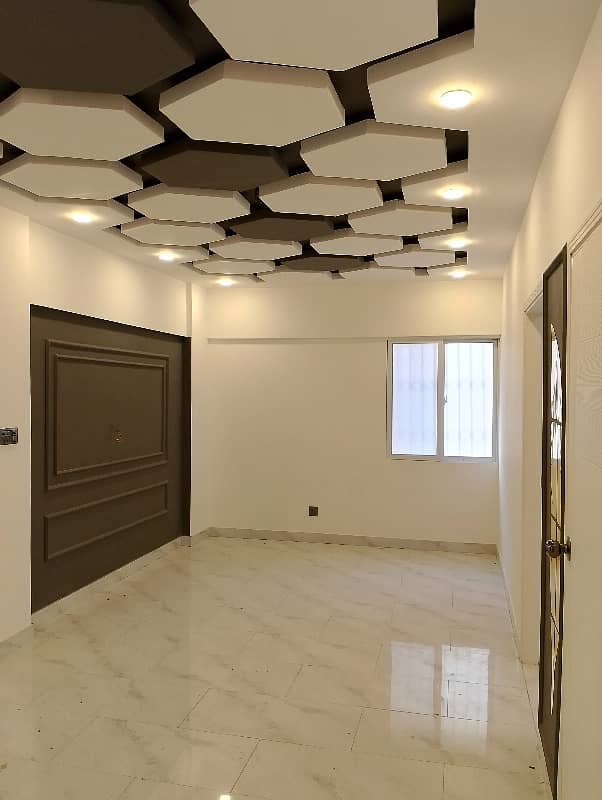 NEW FULLY RENOVATED 3 BED DD FLAT FOR SALE IN Rufi apartment Gulshan E Iqbal Block 13D2 26