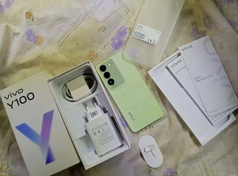 VIVO Y100 8+8/256 GB.  ONLY FEW DAYS USED. 0