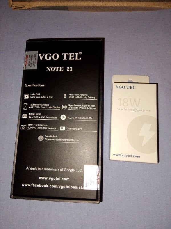 Vgo tel note 23 8/256 3