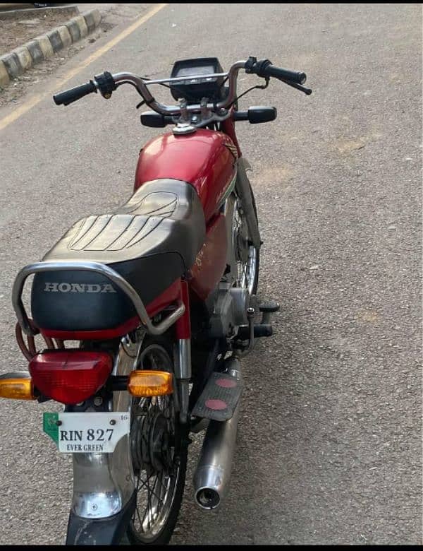 honda 70 Rawalpindi number 2