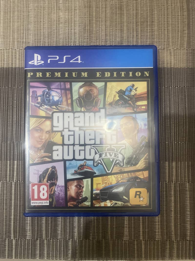 GTA-5 premium edition for ps4 0