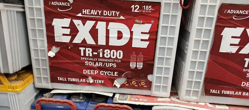 Exide Tr-1800/185 Ah 2 pice 1