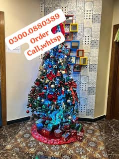 Christmas tree 3 ft to 10 ft available contact O3O0/O-88-O389