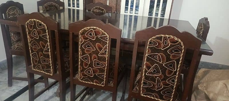 8chair with full size dining table 1