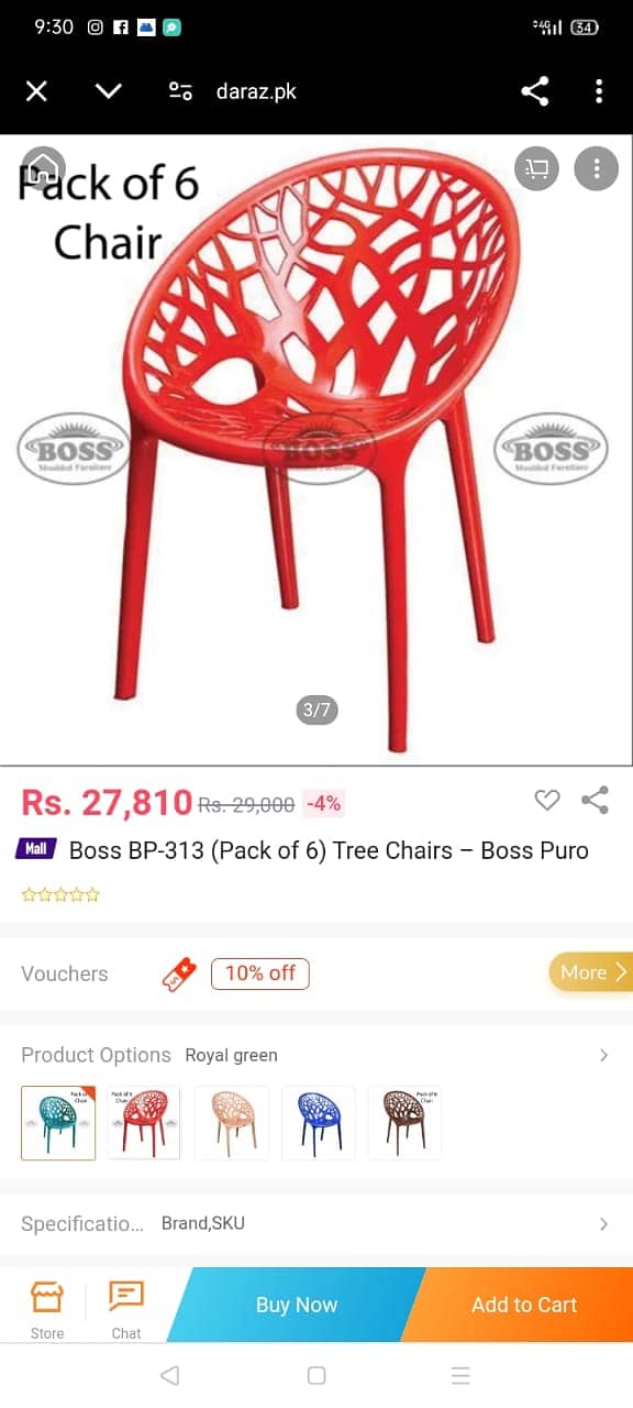 6 chairs set for sale 1