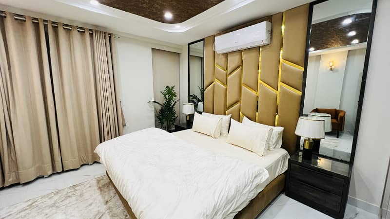 One Bed Brand New Fully Furnished Apartment Available For rent In Shershah Block Bahria Town Lahore 7