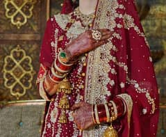 second hand bridal lehenga stitched medium size chest=19 inches