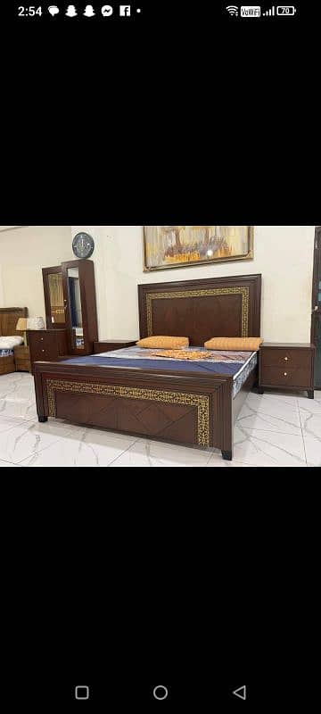 bedset/king size bed/king bed/ bed dressing/compelete bed set 0