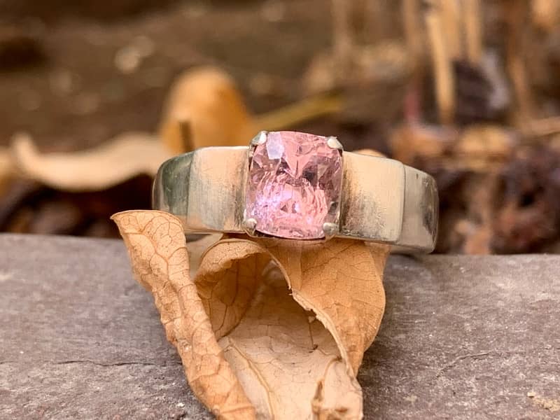 Pink Topaz Ring 0