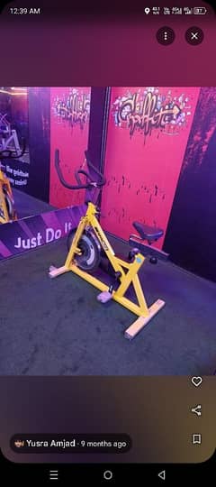 gym spinning cycle