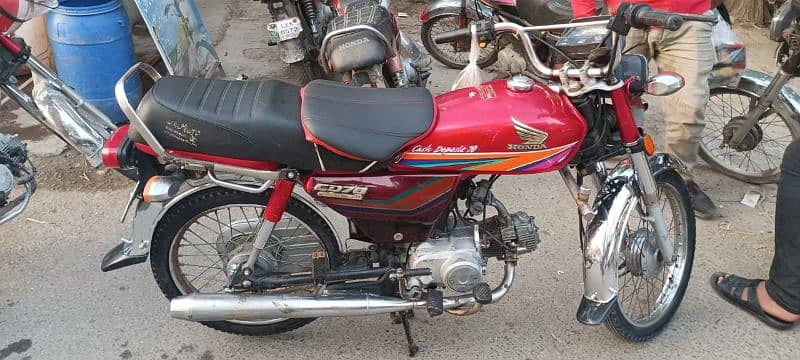 Honda CD70 {Red} 2