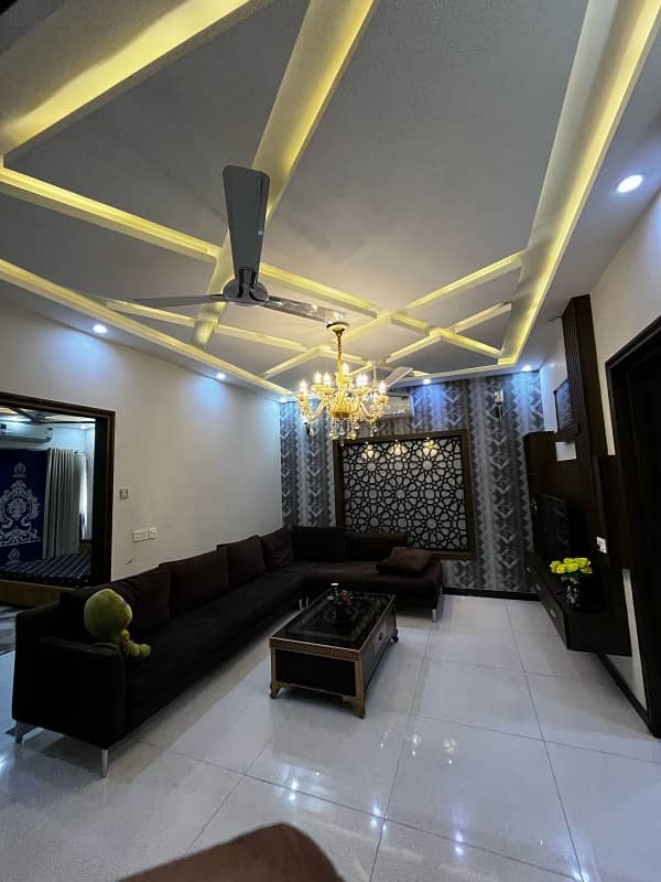 10 Marla Brand New Luxury Full Furnished Upper Portion For Rent Jasmine Block Sector C Bahria Town Lahore 2